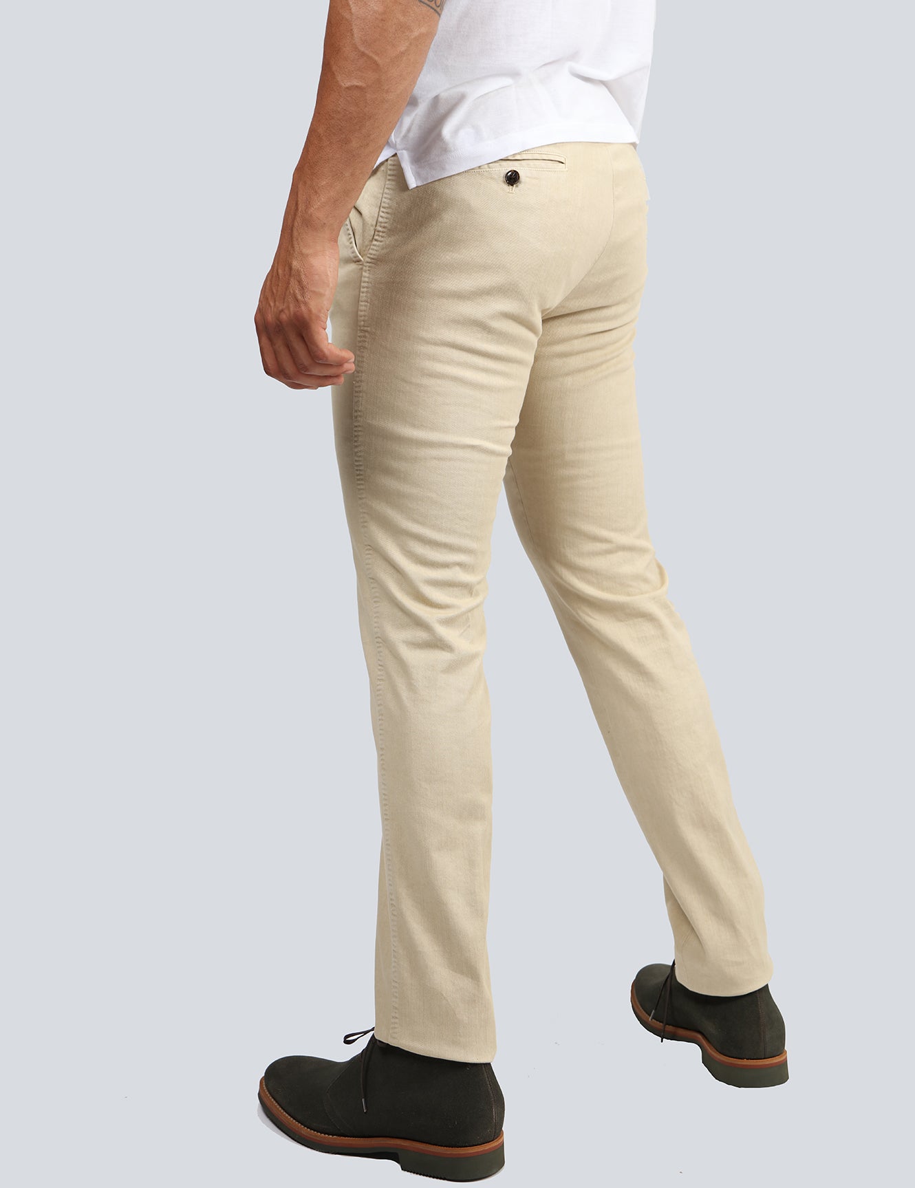 Khaki Cotton Pants