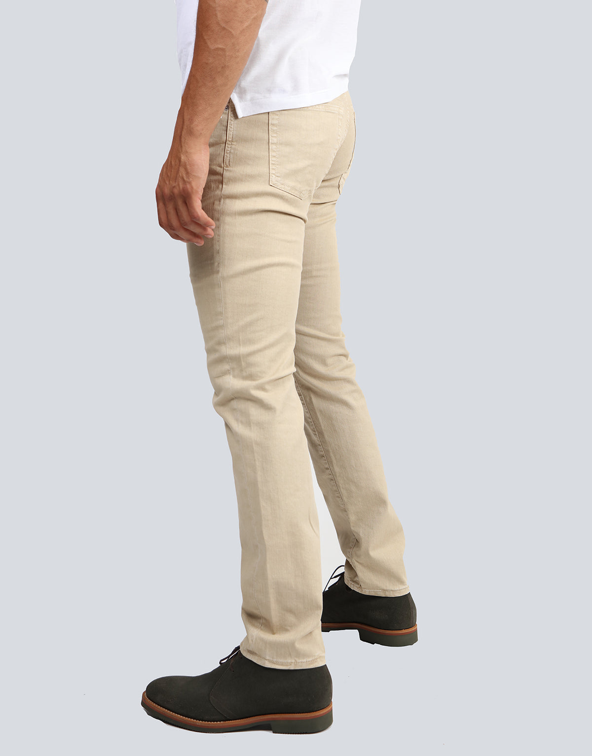 Khaki Selvedge Denim Pants