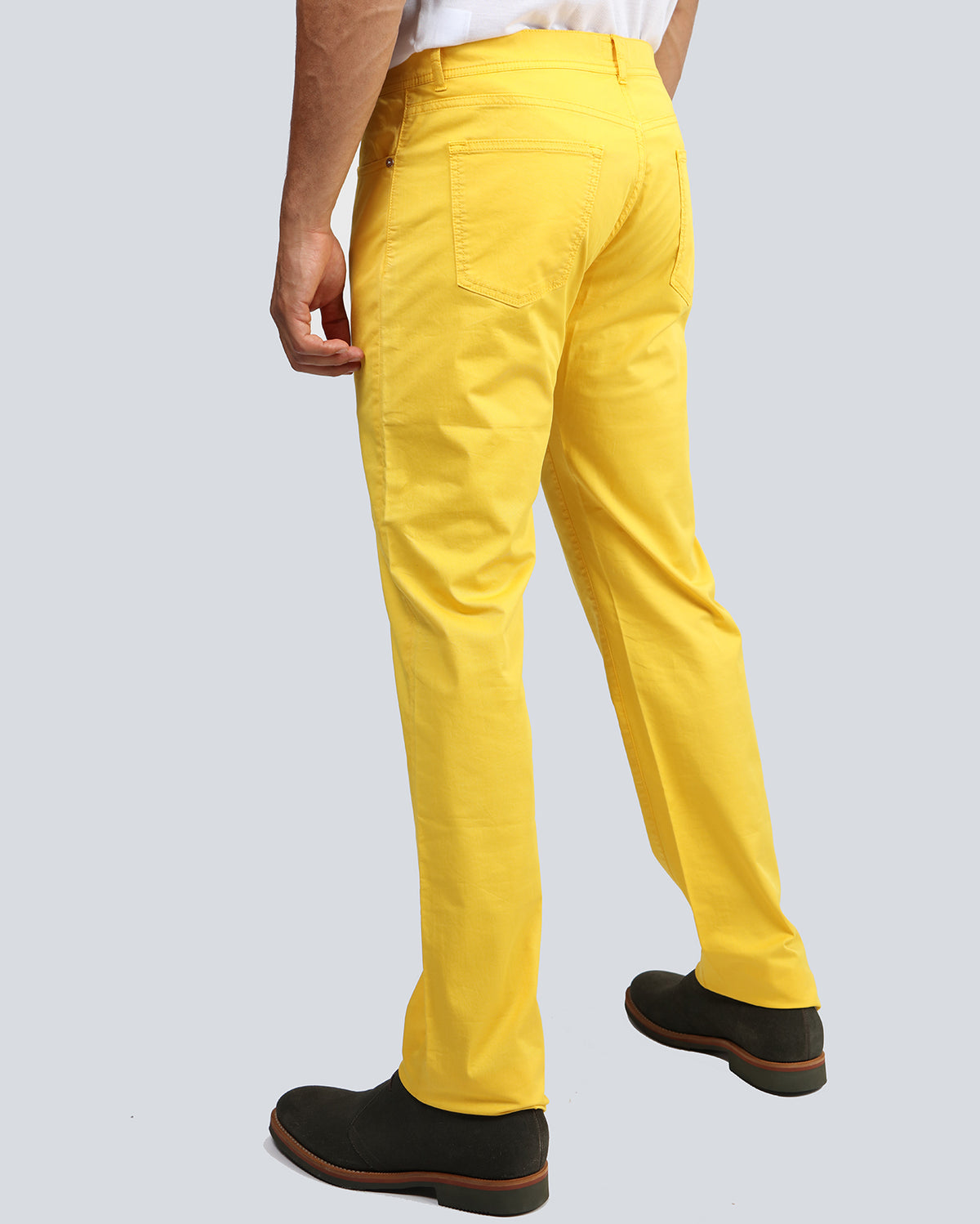 Shandy Yellow Selvedge Denim Pants