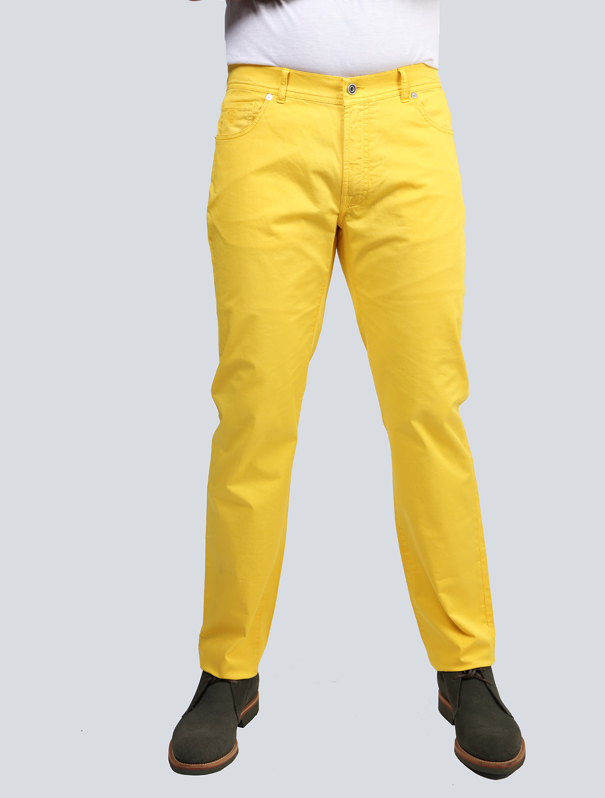 Shandy Yellow Selvedge Denim Pants