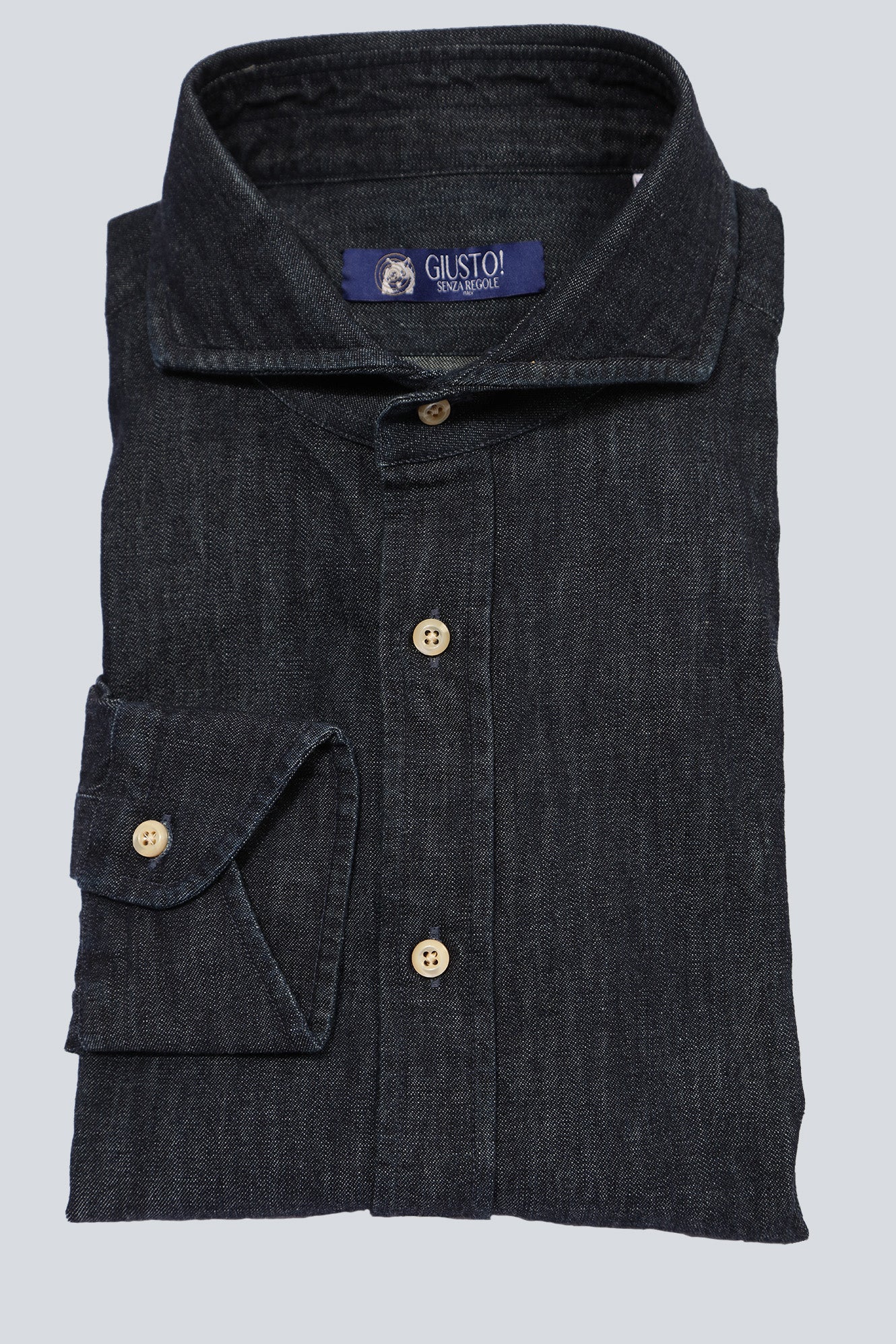 Dark Japanese Salvage Stone Washed Denim
