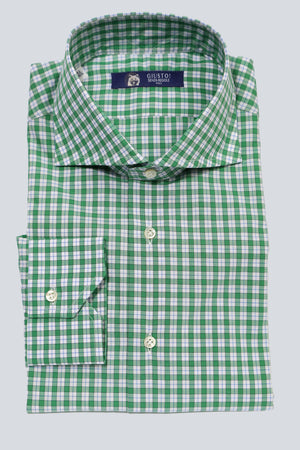 Green Checkered Shirt