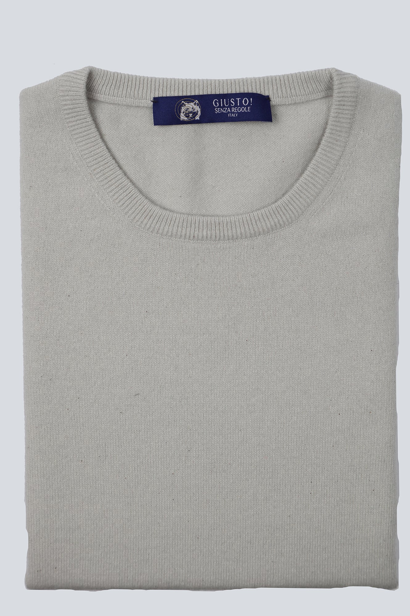 Ash Grey Cashmere Sweater