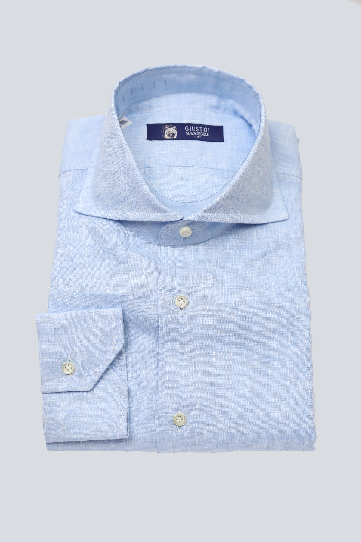 Beau Blue Linen shirt